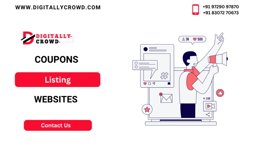 Coupons Listing Websites