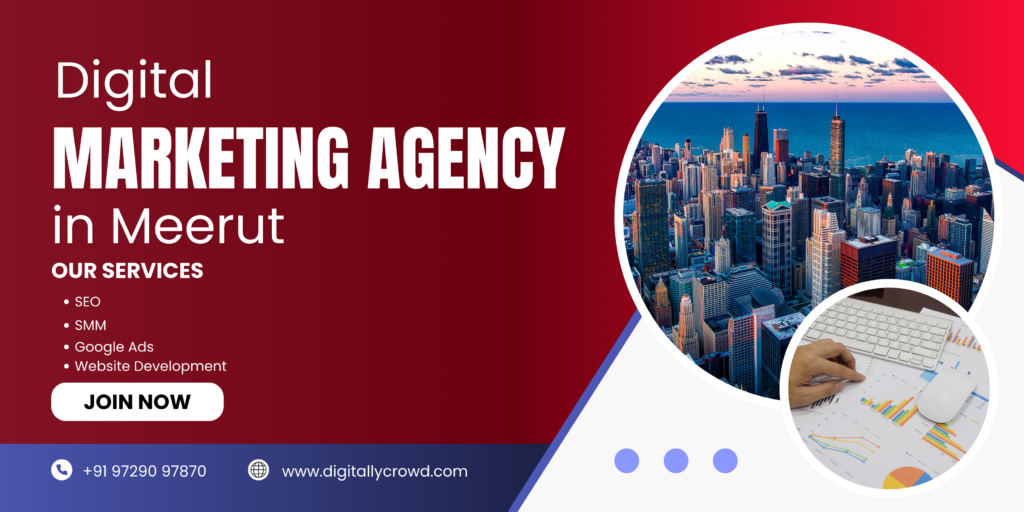 Digital Marketing Agency in Meerut – Digitally Crowd